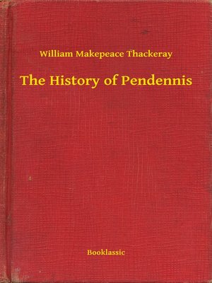 cover image of The History of Pendennis